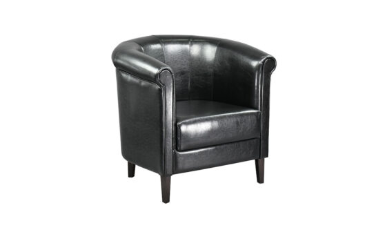 wynajem foteli fotele czarne skorzane classic black 2