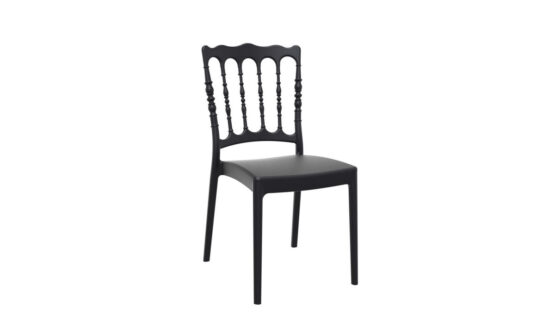 czarne krzeslo Napoleon wynajem Amadeo