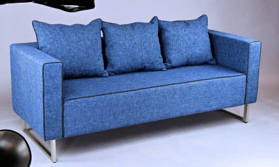 sofa neiva tapicerowana BLUE niebieska wynajem amadeo