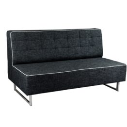 sofa pure tapicerowana czarna trzyosobowa wynajem 2