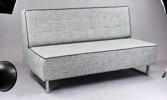 sofa pure tapicerowana szara trzyosobowa wynajem 2