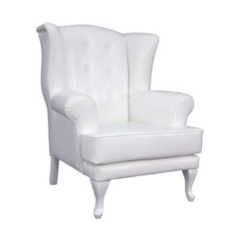 wynajem foteli fotel bialy klasyczny royal white 1